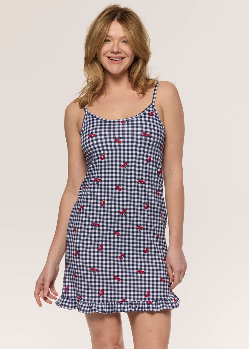 Short nightgown with straps