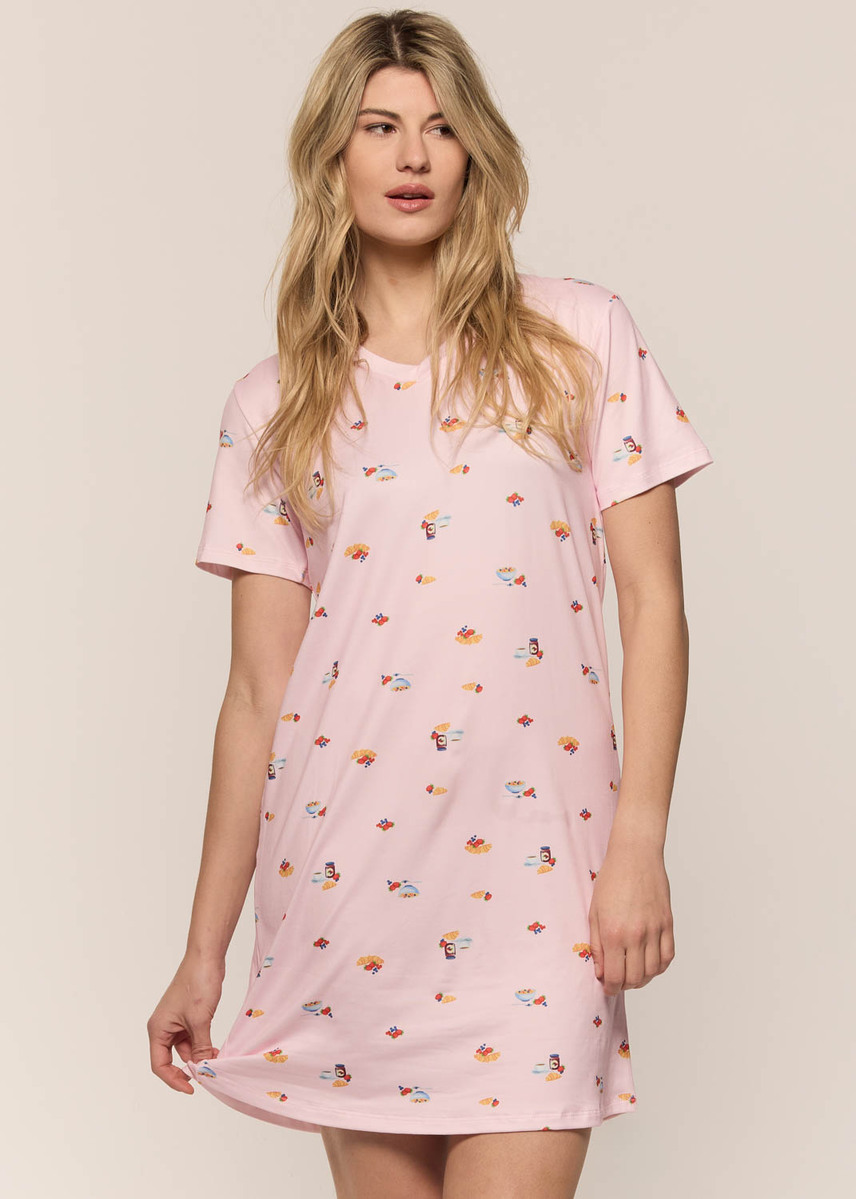 Breakfast short nightgown