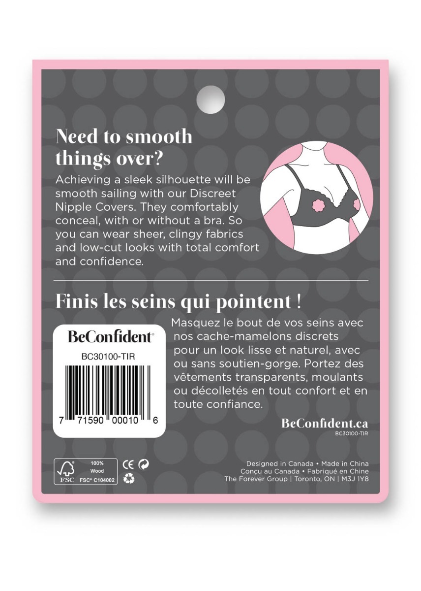 Discreet nipple covers